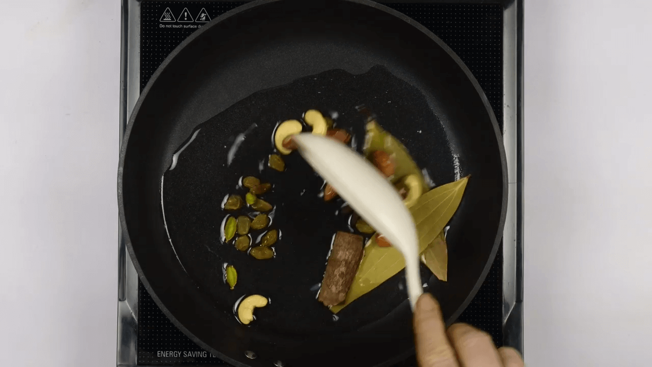 Vegetable Pulao step-1