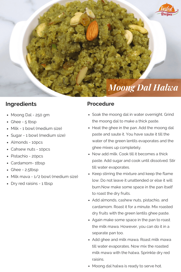 moong dal recipe card