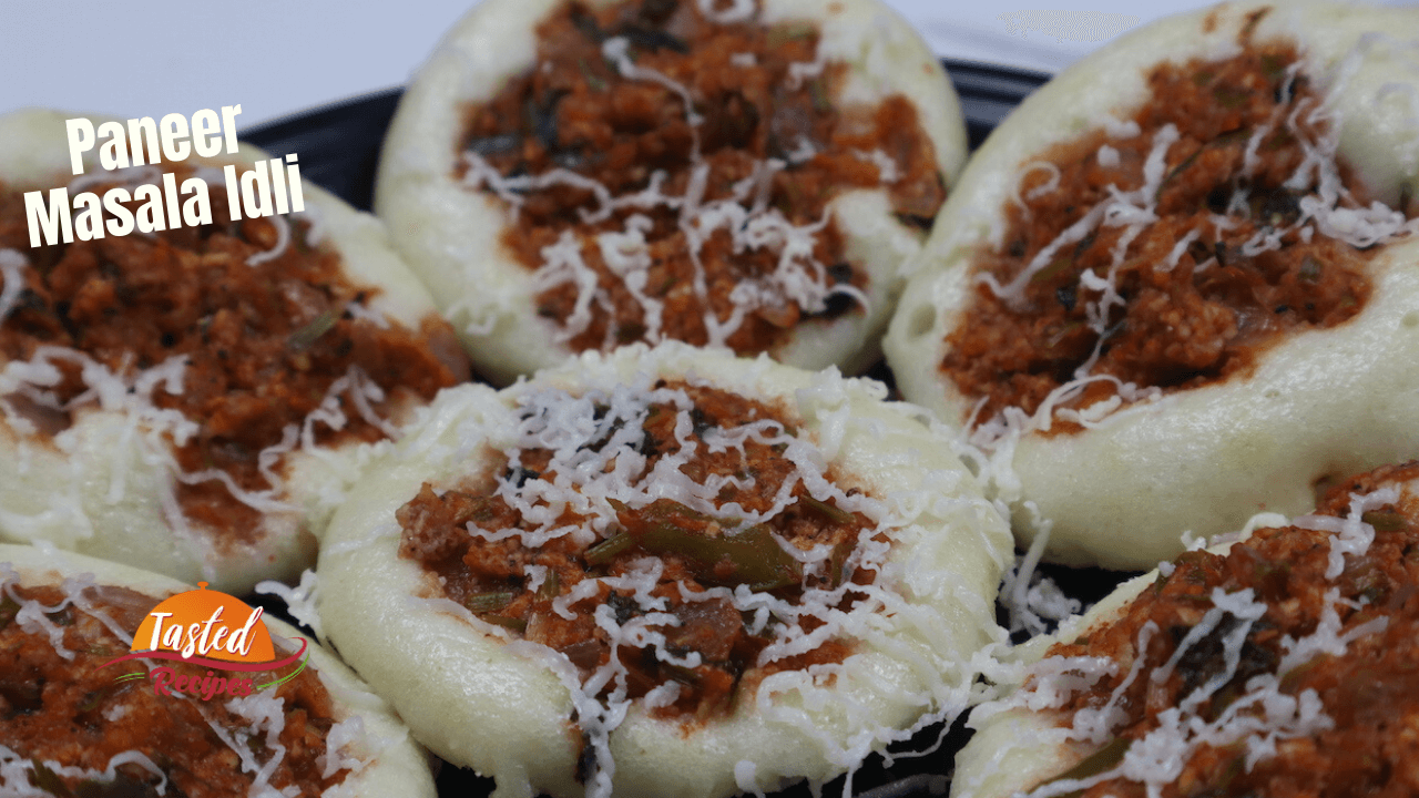 Paneer Masala Idli - Tasted Recipes