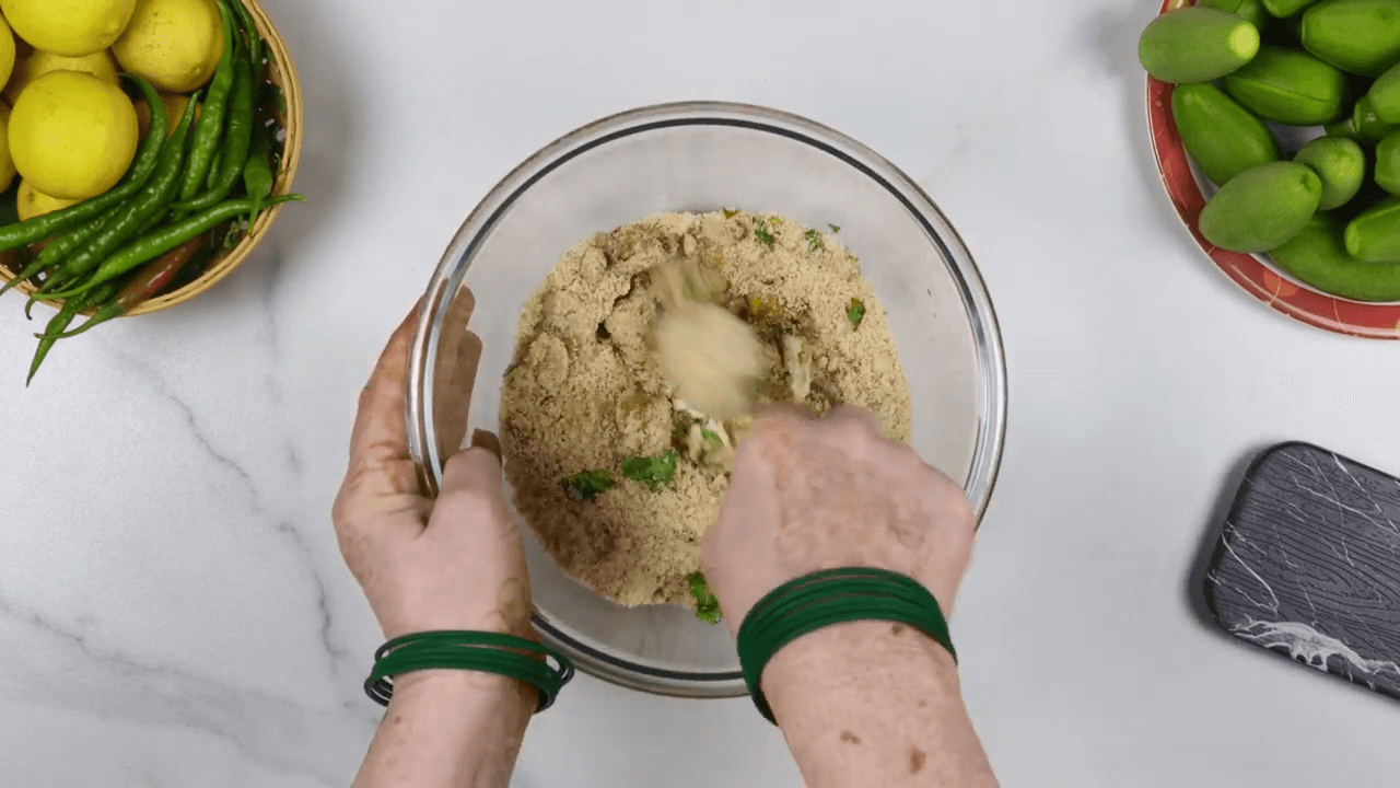 Bharwa Parwal step-1