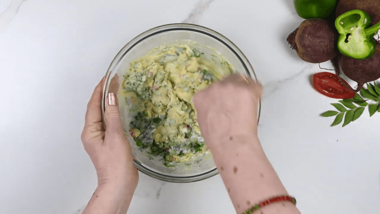 Mix Vegetable Fried Idli step-1