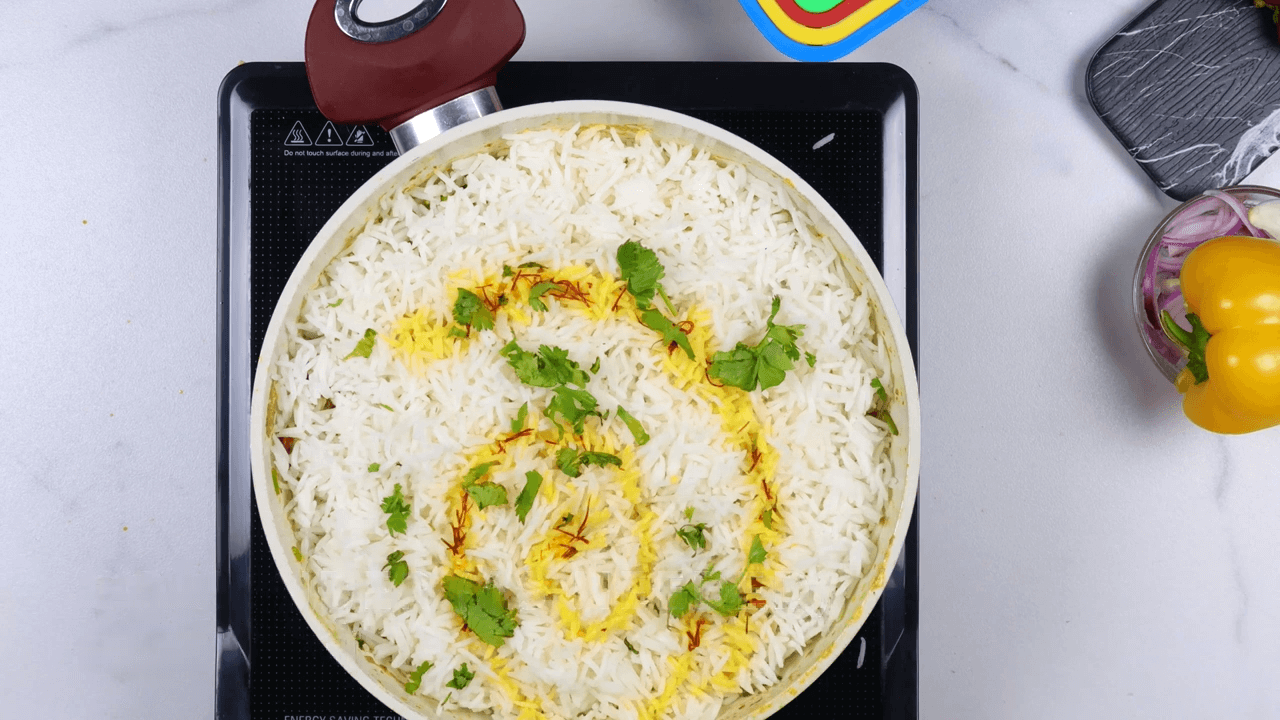 Paneer Biryani step-6