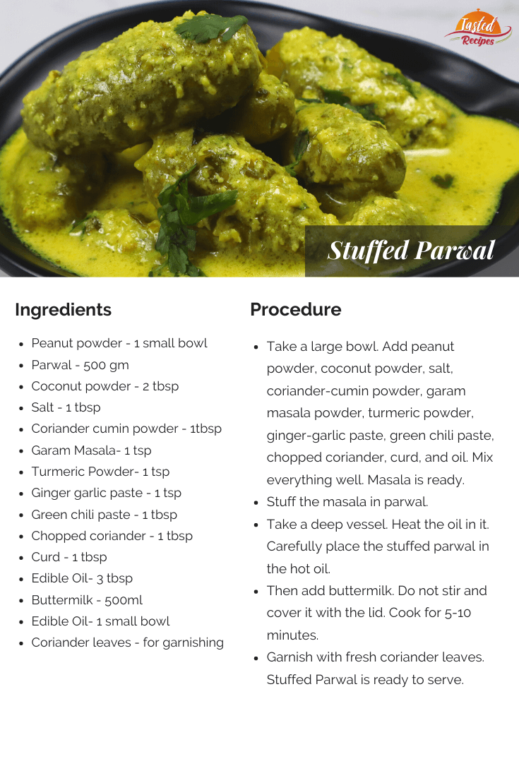 stuffed parwal recipe card