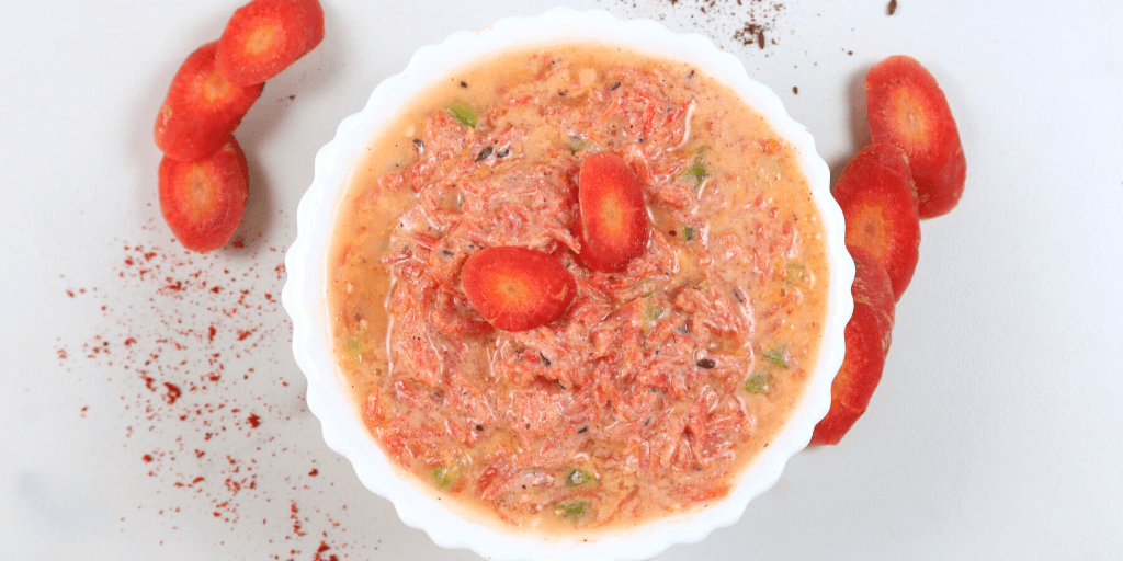 Carrot Curd गाजर दही Raita - Tasted Recipes
