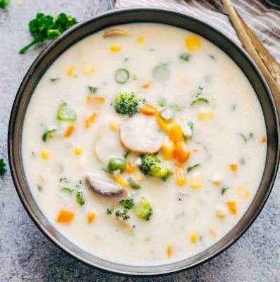 creamy vegetable soup