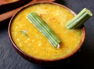drumstick red lentil soup