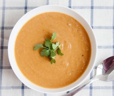 roasted eggplant soup