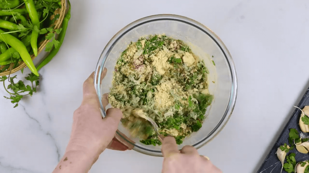 Palak Kofta Curry step-1