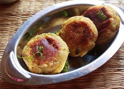 sweet potato tikki