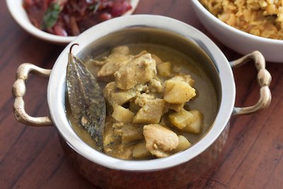 chicken curry with sweet potatoes