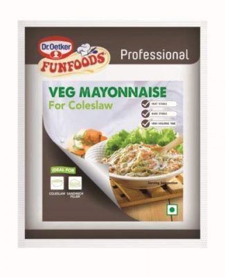 dr oetker funfoods professional veg mayonnaise coleslaw