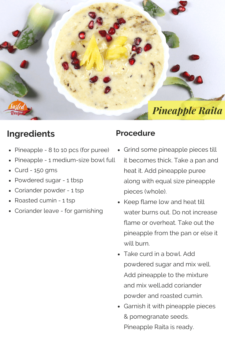 pineapple raita