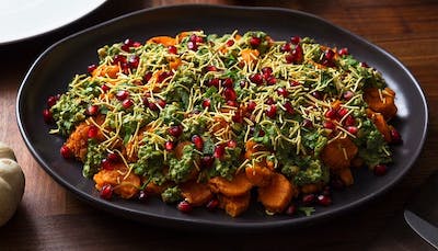 sweet potato chaat