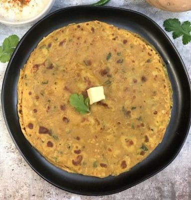 sweet potato paratha