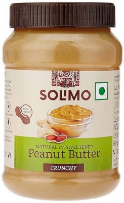 amazon brand solimo natural peanut butter