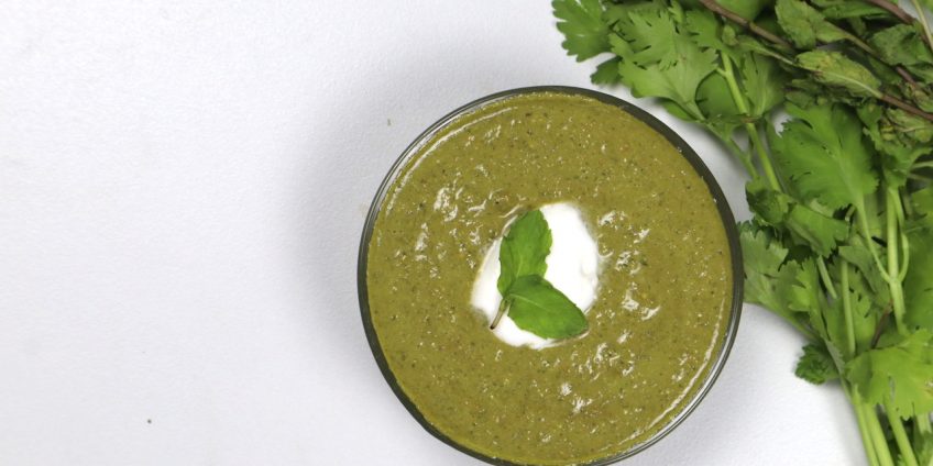 coriander mint chutney