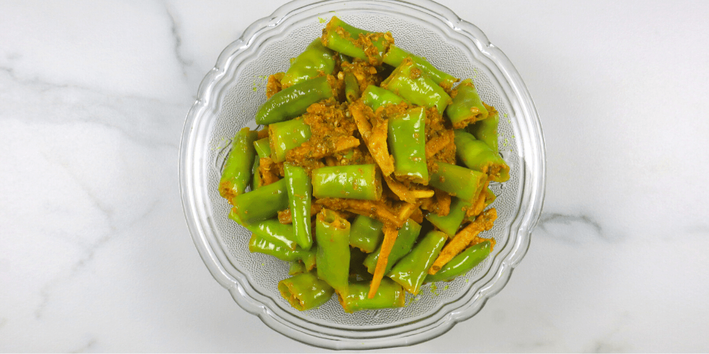 Green Chilli Pickle Recipe Vinegar In Hindi Deporecipe.co