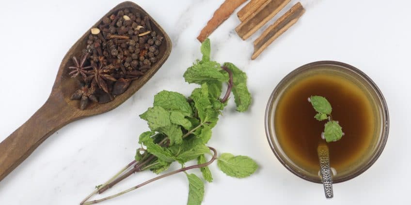 mint honey giloy kadha