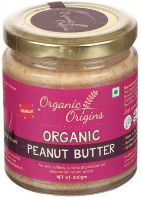 organic origins crunchy peanut butter