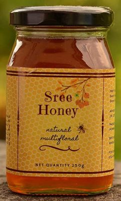 sree pure natural forest bee honey