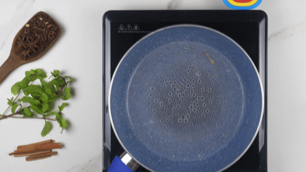 Mint Honey Giloy Kadha step-1