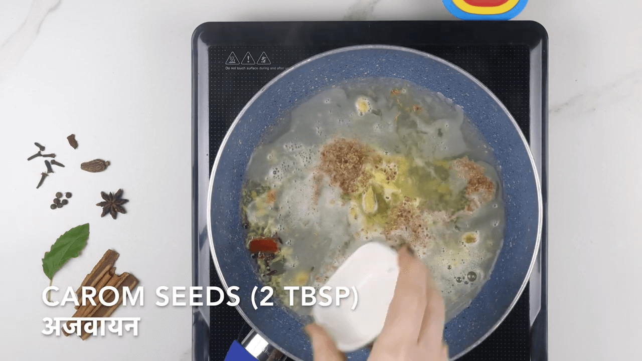 Mint Ajwain Lemon Kadha step-3
