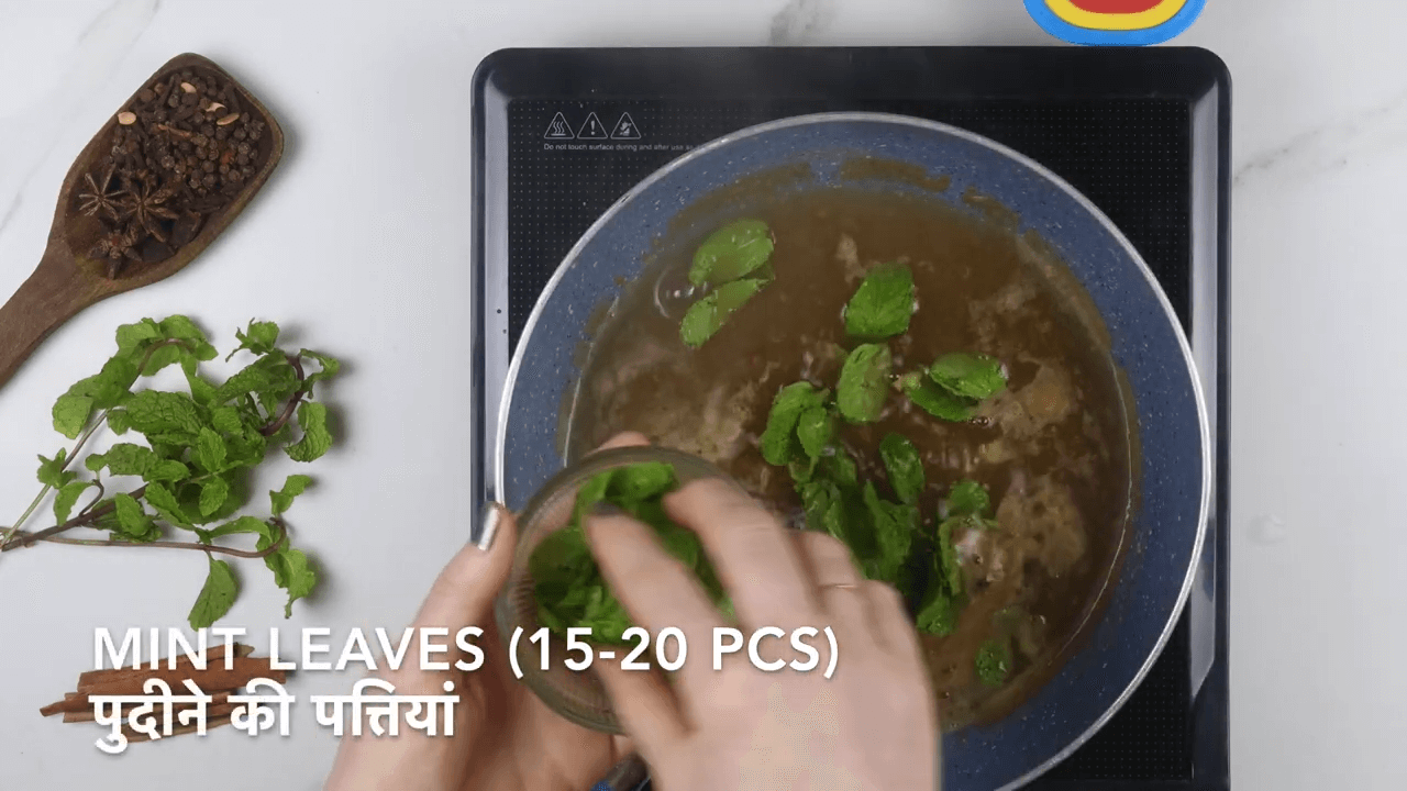 Mint Honey Giloy Kadha step-4