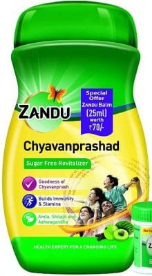 zandu chyawanprashad sugar free immunity builder