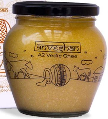 Anveshan A2 Vedic Bilona Cow Ghee