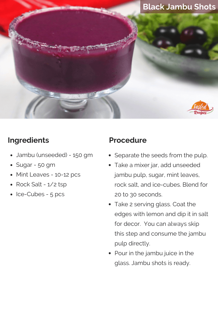 jamun shot recipe card