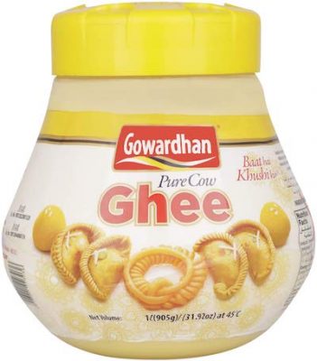 gowardhan ghee jar