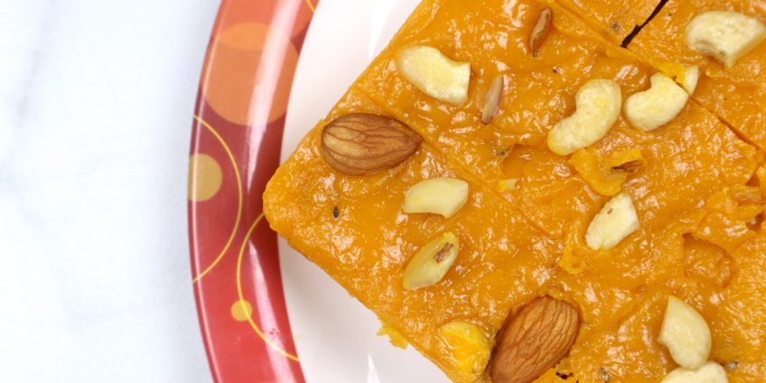 mango custard