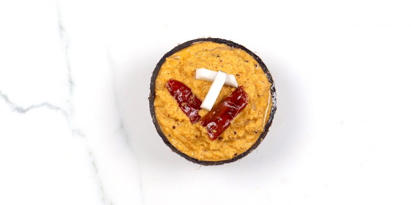 red coconut chutney