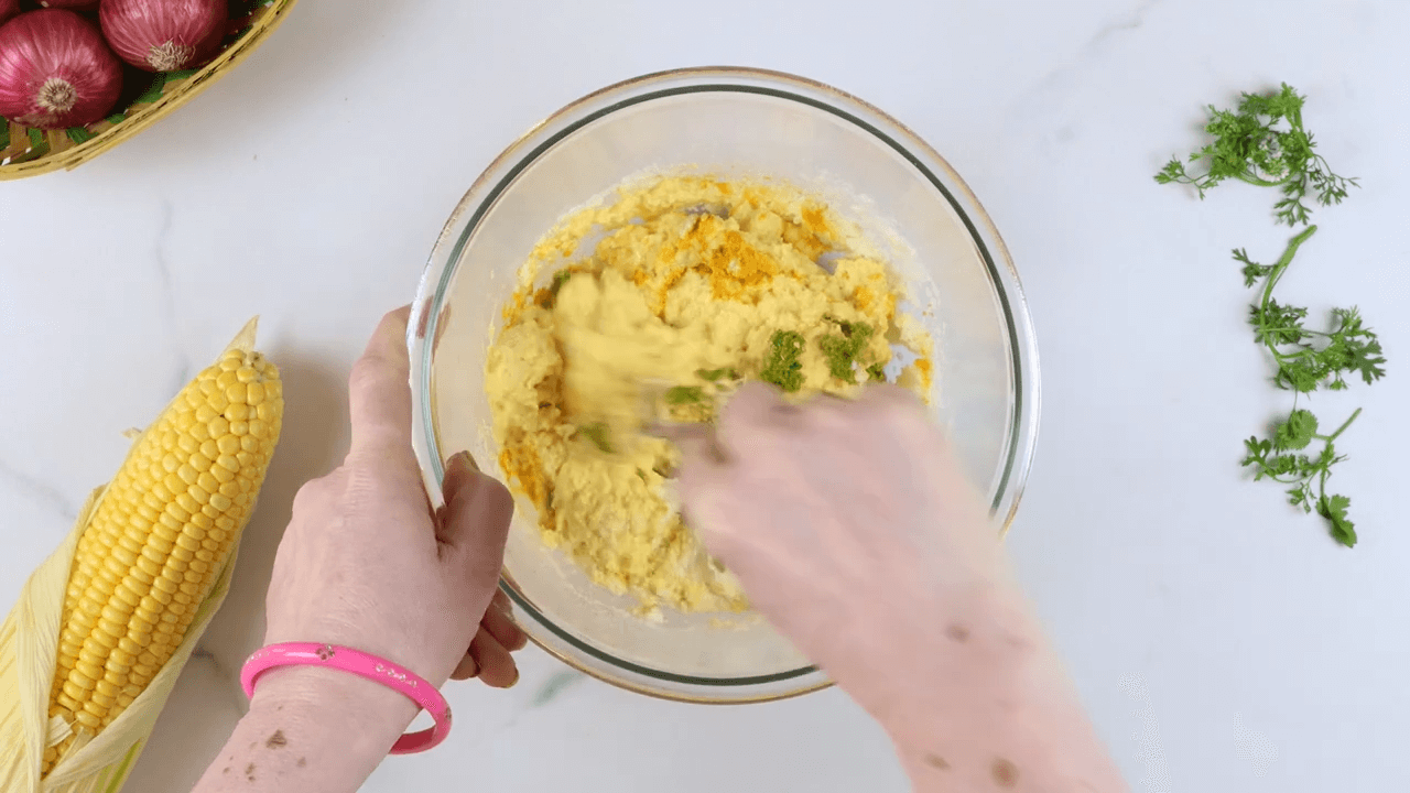 Makai Dhokla step-4