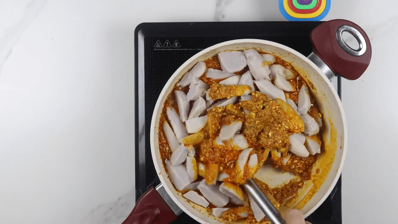 Arbi Masala Curry step-7