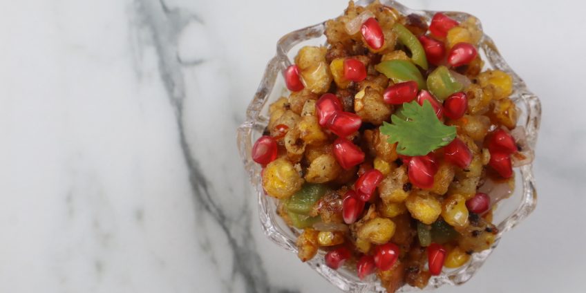 tamarind corn chaat