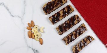 Cocoa Dip Protein Bars