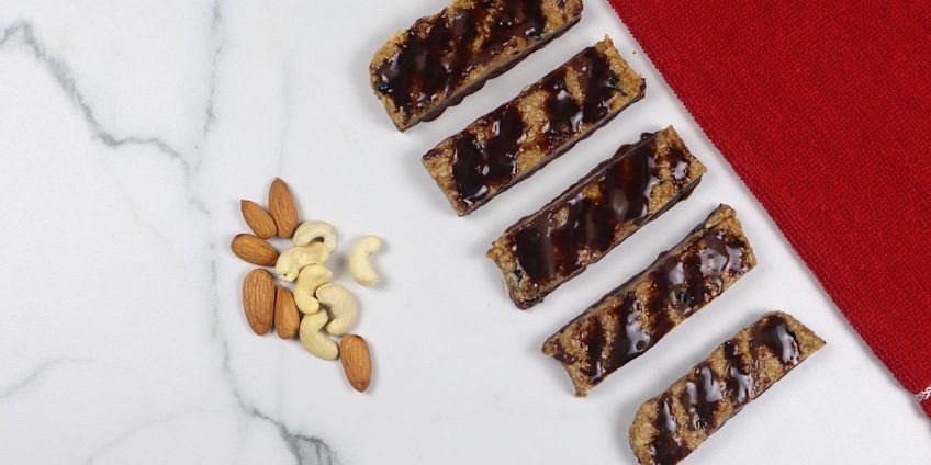 Cocoa Dip Protein Bars