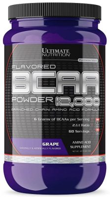 Ultimate Nutrition 100% Crystalline BCAA 12000-457.6 g (Grape)