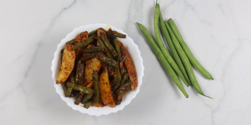 aloo beans sabji
