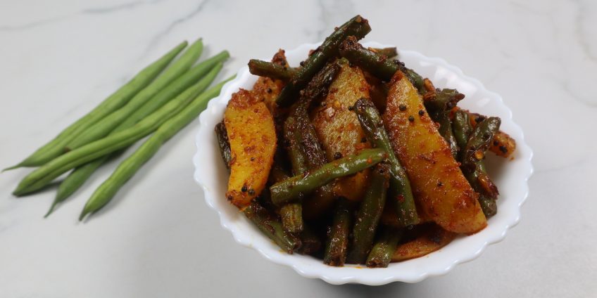 aloo beans sabji