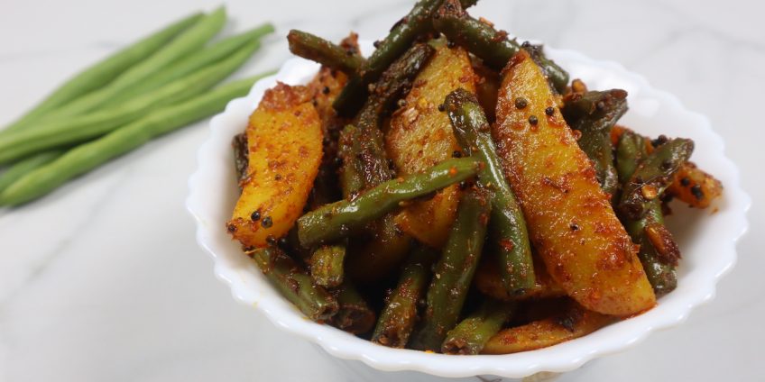 aloo beans sabji