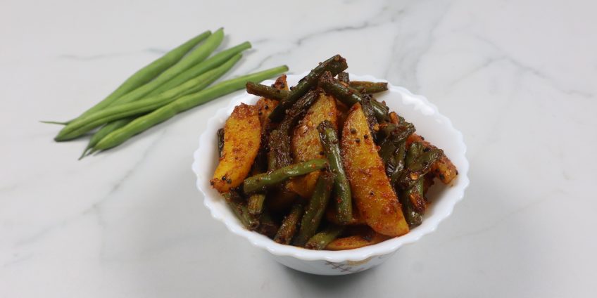 aloo beans sabji