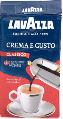 lavazza crema e guesto ground coffee powder