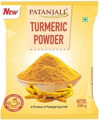 patanjali turmeric powder