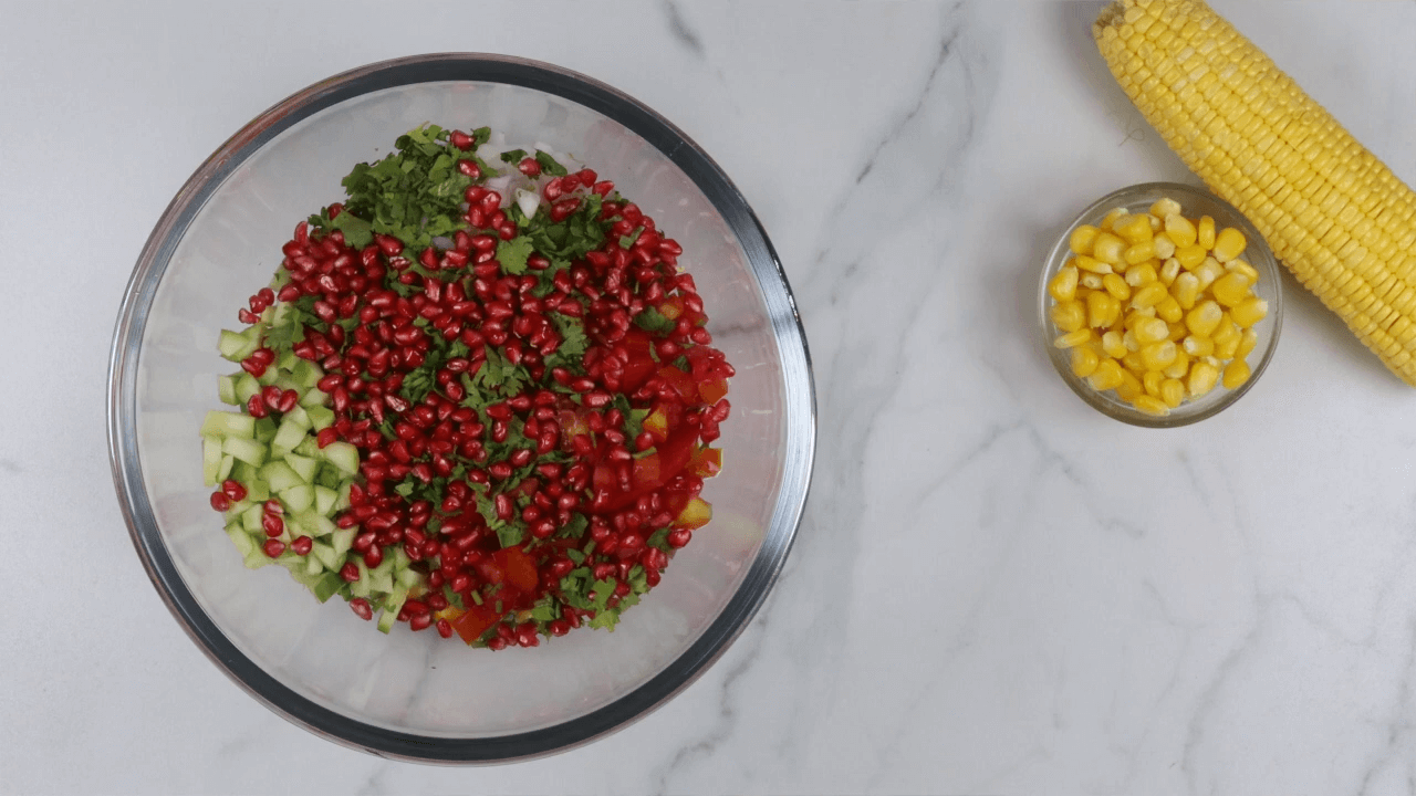 Sweet Corn Bhel step-2