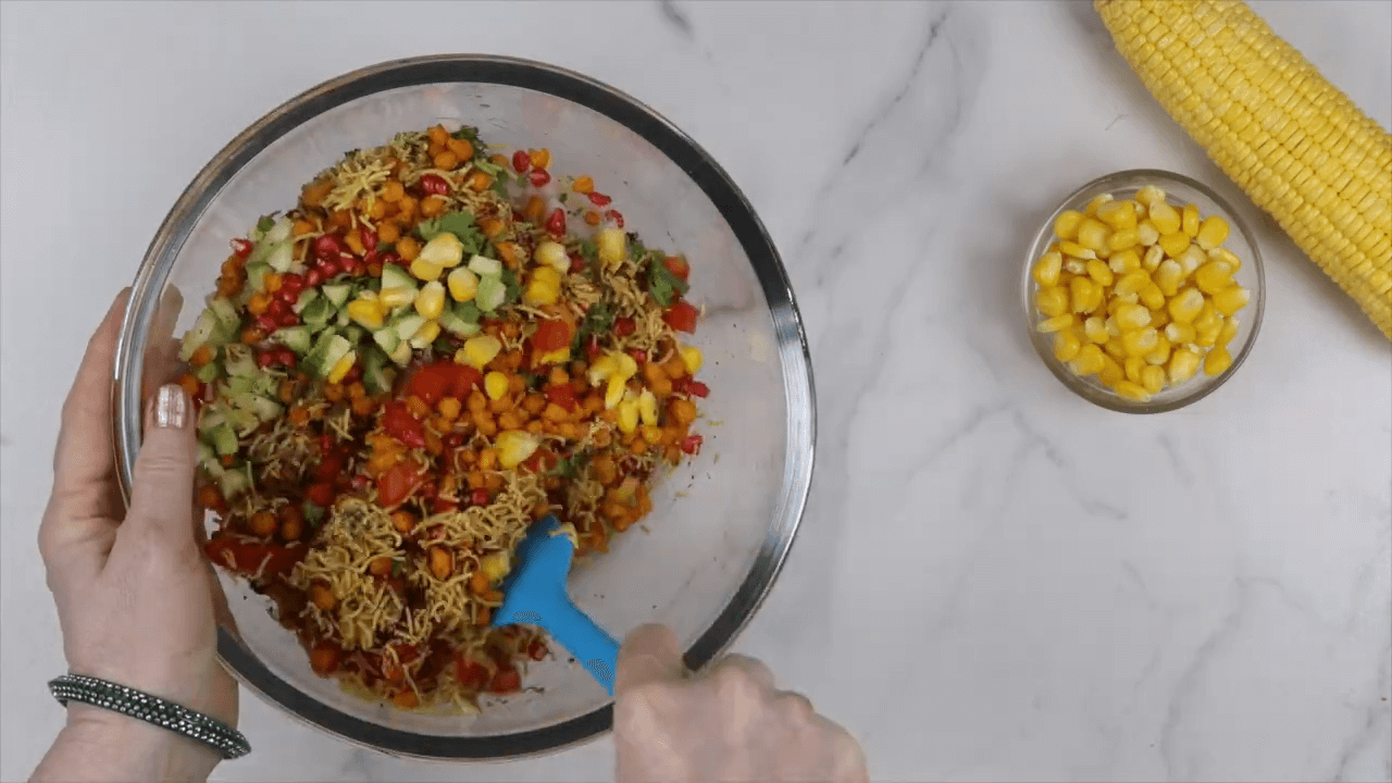 Sweet Corn Bhel step-3
