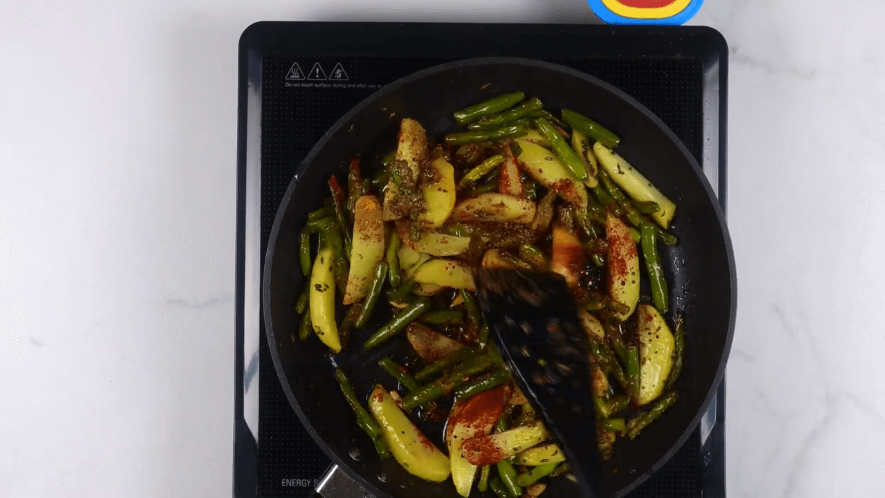 Aloo Beans Sabji step-5