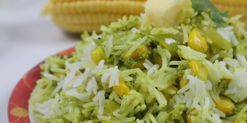 sweet corn pulav