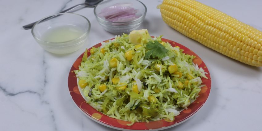 sweet corn pulav